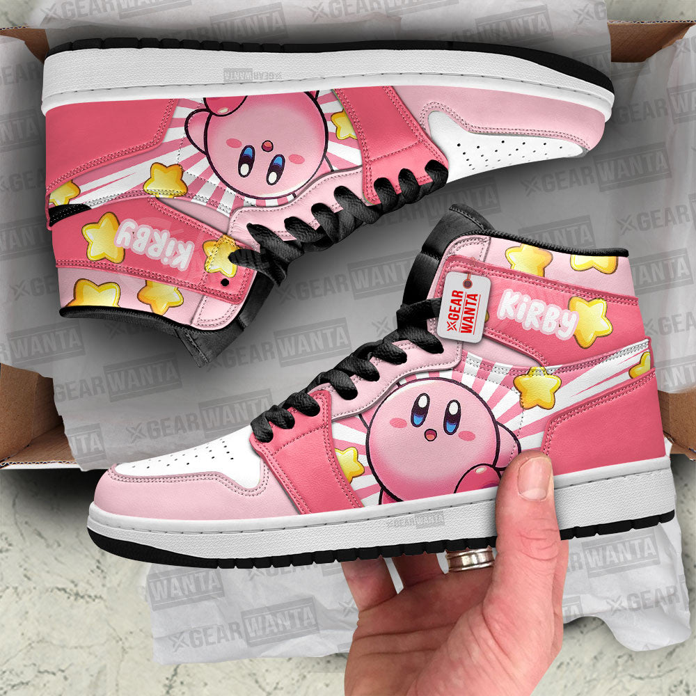 Kirby Custom Retro High-Top Sneakers
