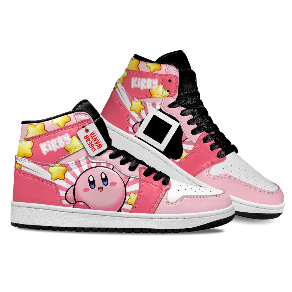 Kirby Custom Retro High-Top Sneakers