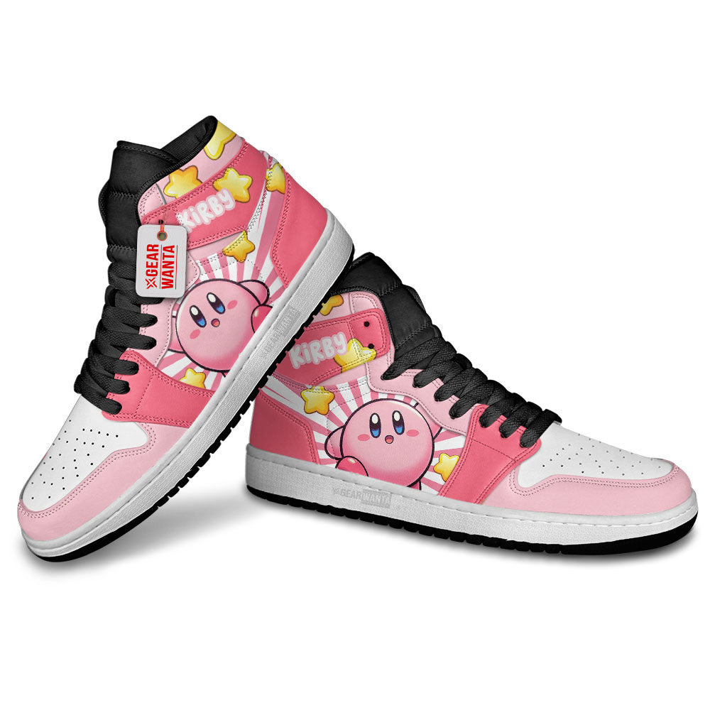 Kirby Custom Retro High-Top Sneakers