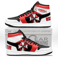 Umbrella Corporation High-Top Sneakers Custom Games Collection Personalized