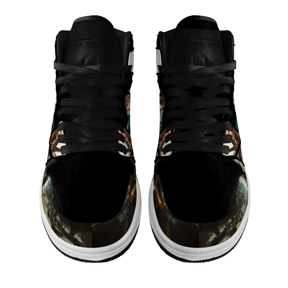 Niko Bellic High-Top Sneakers Custom GTA Game Collection Personalized