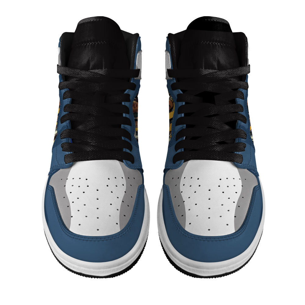 Carl Johnson High-Top Sneakers Custom GTA Game Collection Personalized