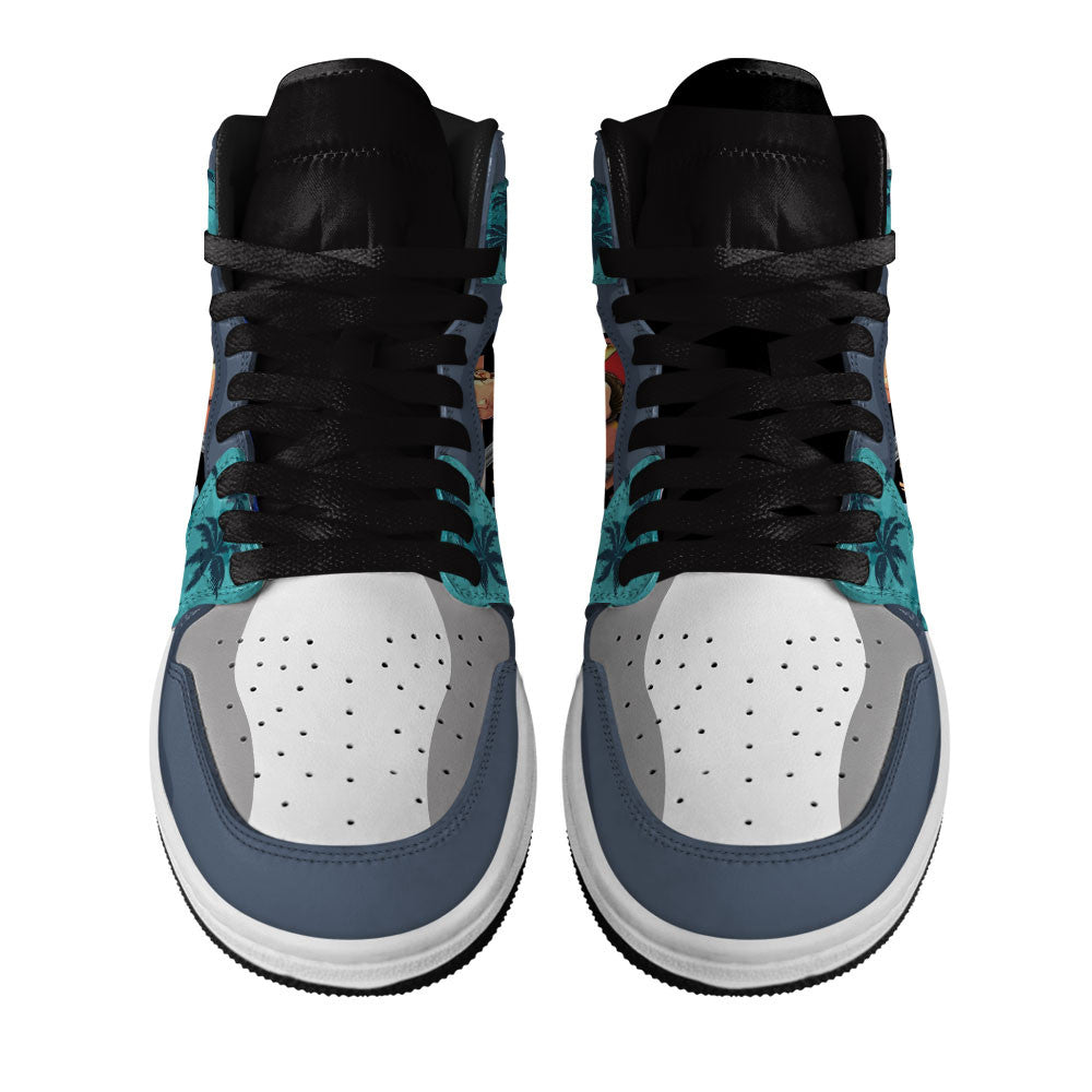 Tommy Vercetti High-Top Sneakers Custom GTA Game Collection Personalized