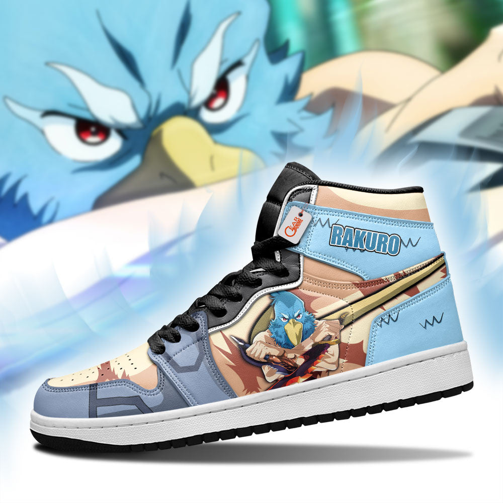 Rakuro Hizutome Custom High-Top Sneakers - Personalized Name