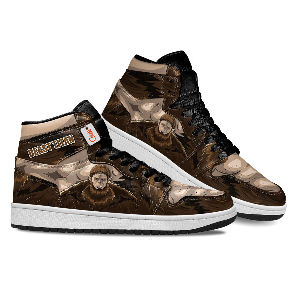 Beast Titan Custom High-Top Sneakers Name Personalized