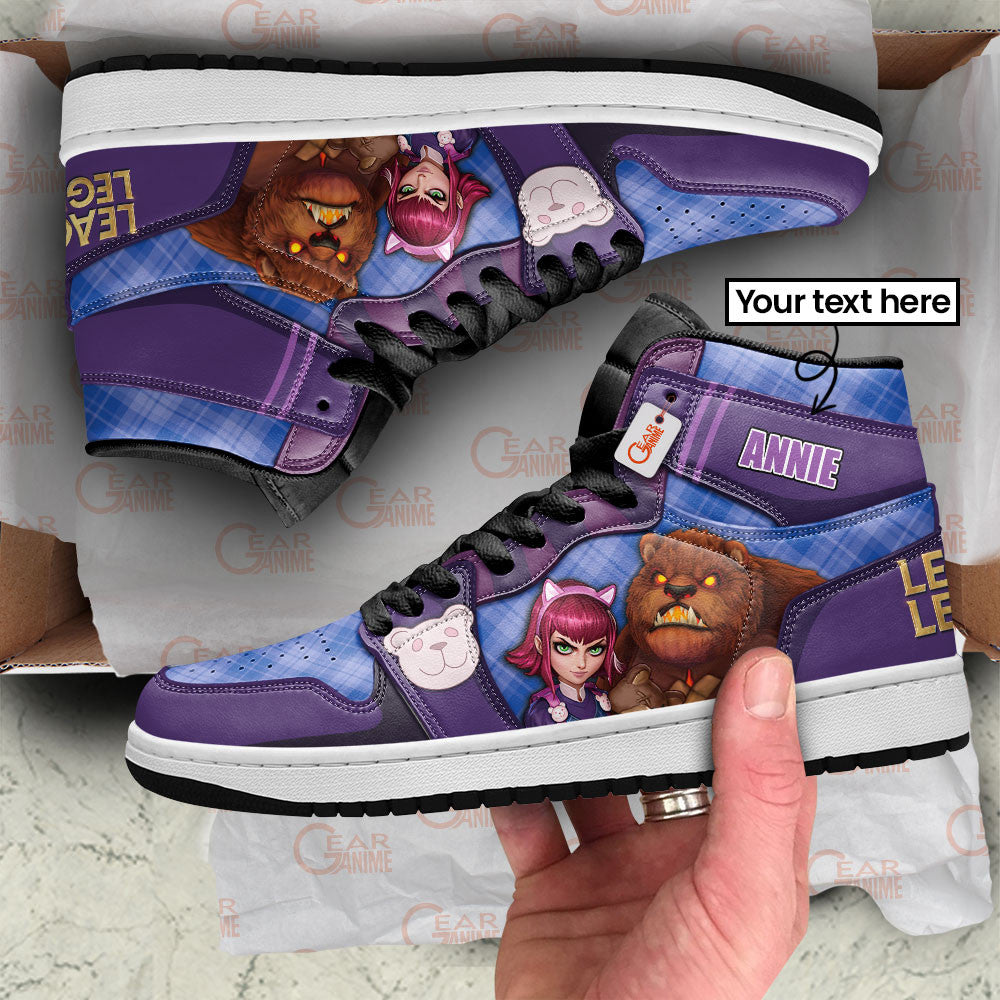 Annie High-Top Sneakers Custom LOL Custom Name