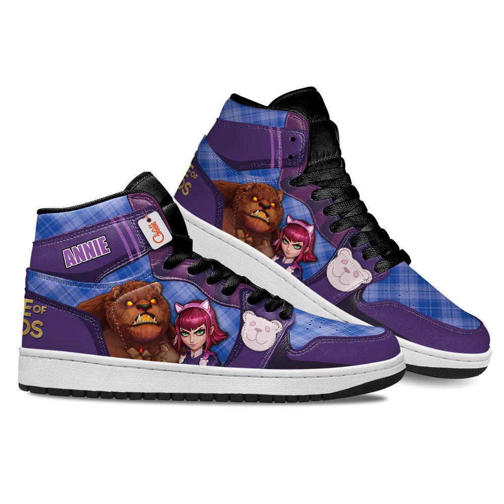 Annie High-Top Sneakers Custom LOL Custom Name
