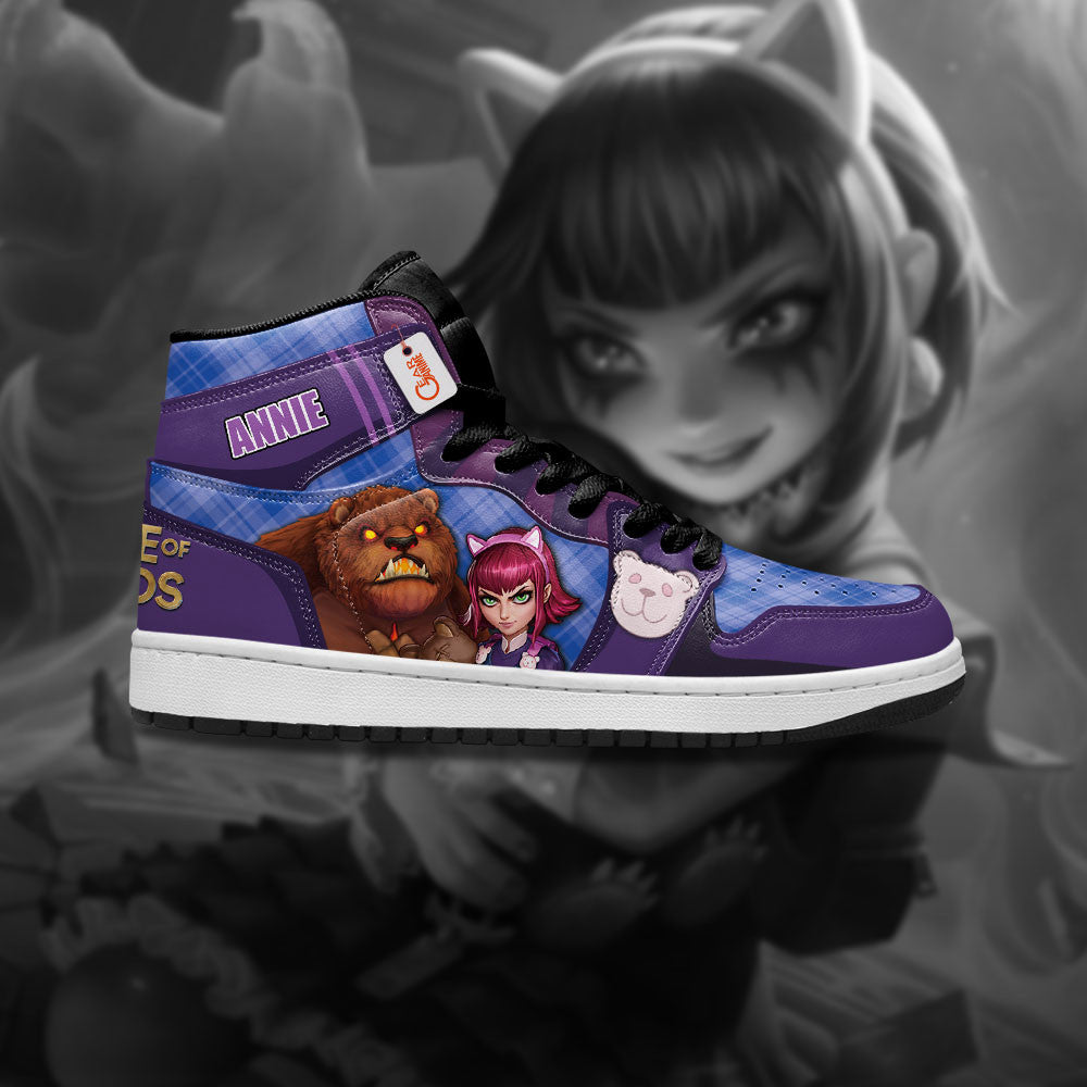 Annie High-Top Sneakers Custom LOL Custom Name