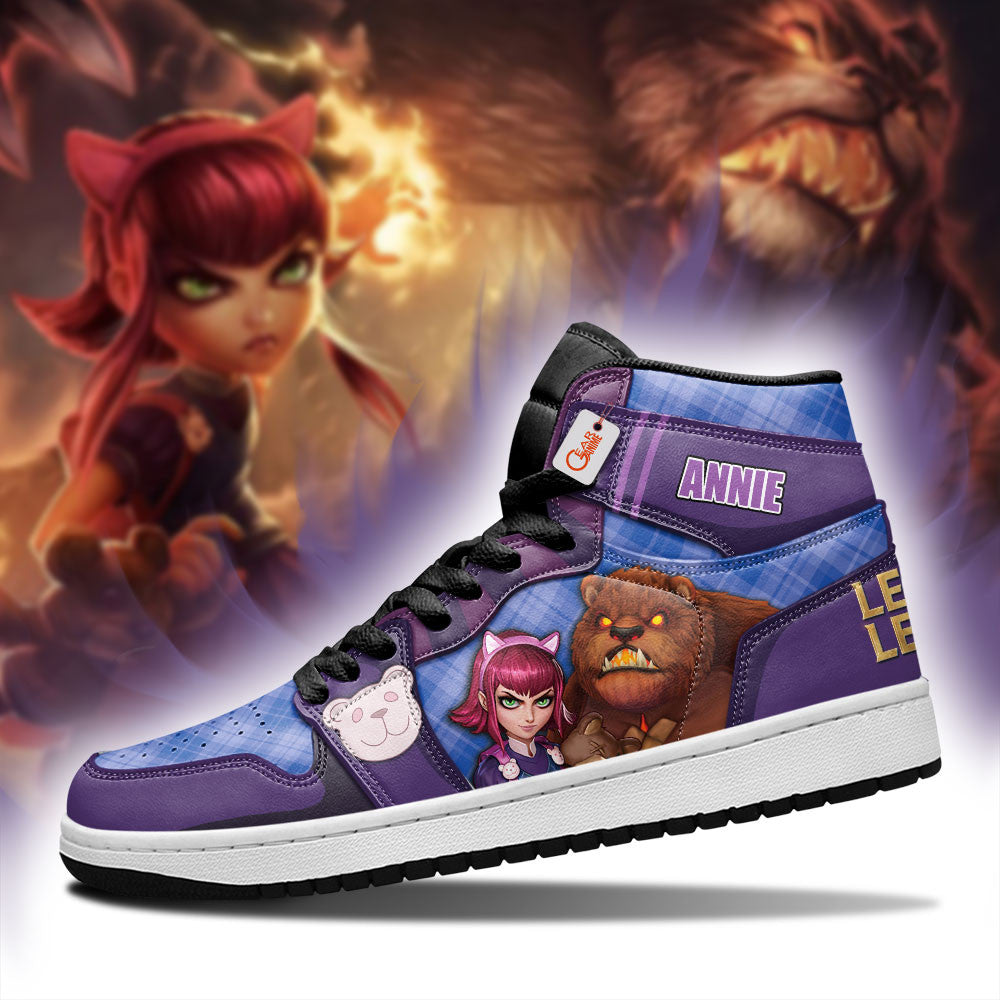 Annie High-Top Sneakers Custom LOL Custom Name