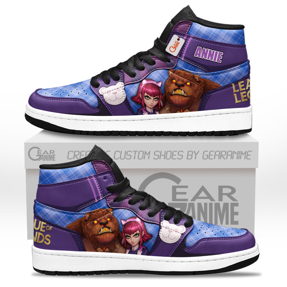 Annie High-Top Sneakers Custom LOL Custom Name