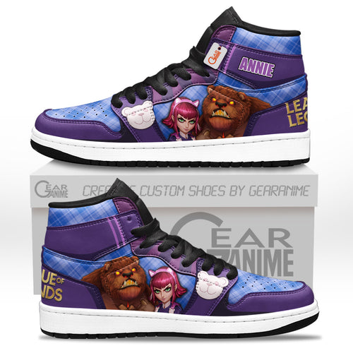 Annie High-Top Sneakers Custom LOL Custom Name