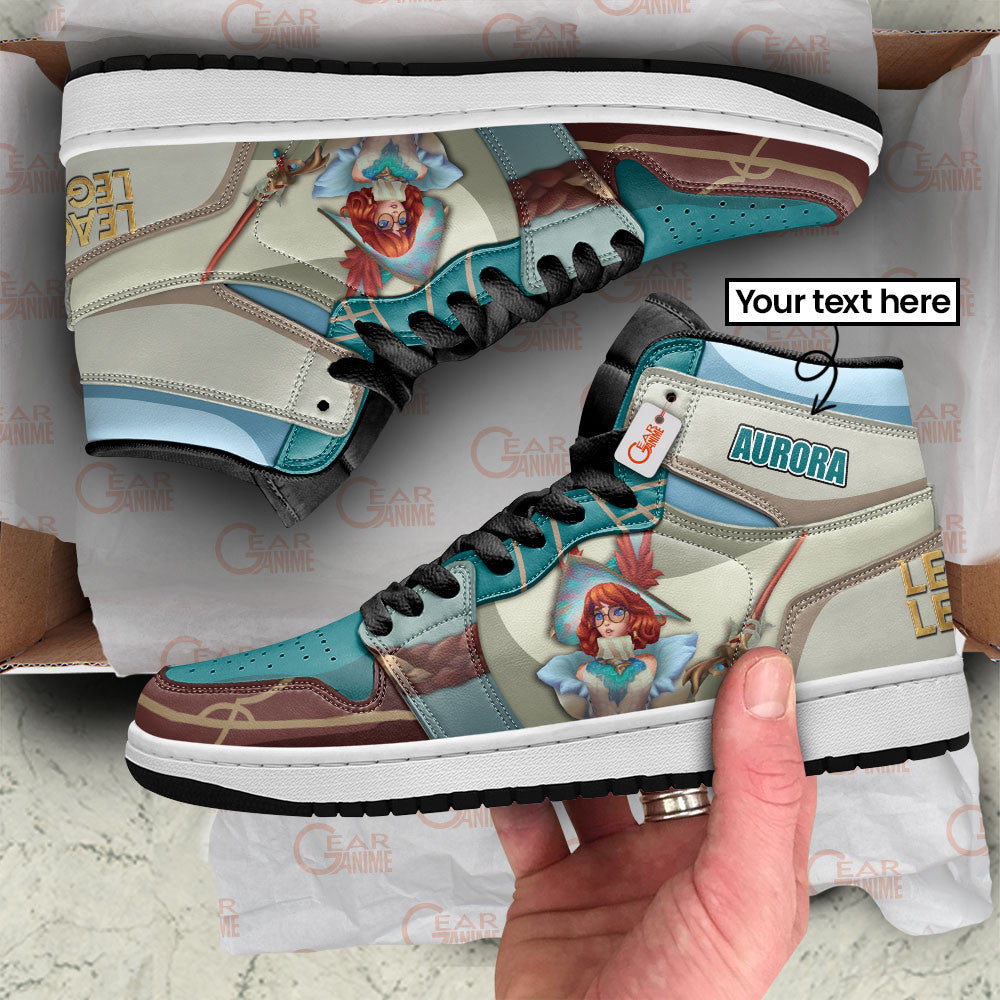 Aurora High-Top Sneakers Custom LOL Custom Name