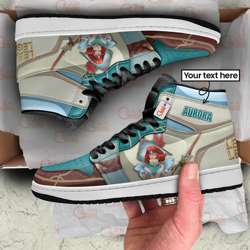 Aurora High-Top Sneakers Custom LOL Custom Name