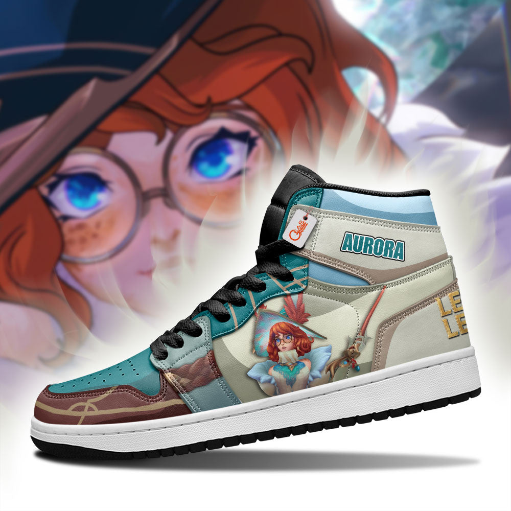 Aurora High-Top Sneakers Custom LOL Custom Name