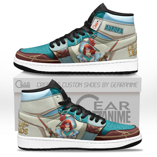 Aurora High-Top Sneakers Custom LOL Custom Name