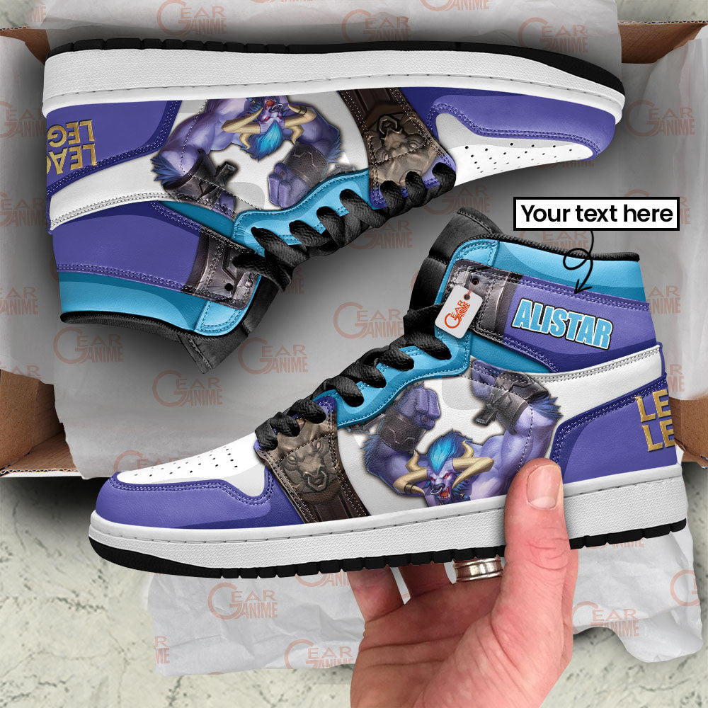 Alistar High-Top Sneakers Custom LOL Custom Name