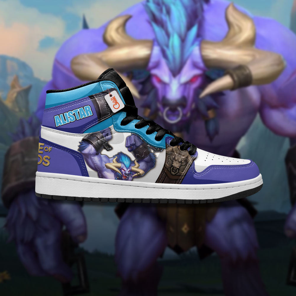 Alistar High-Top Sneakers Custom LOL Custom Name