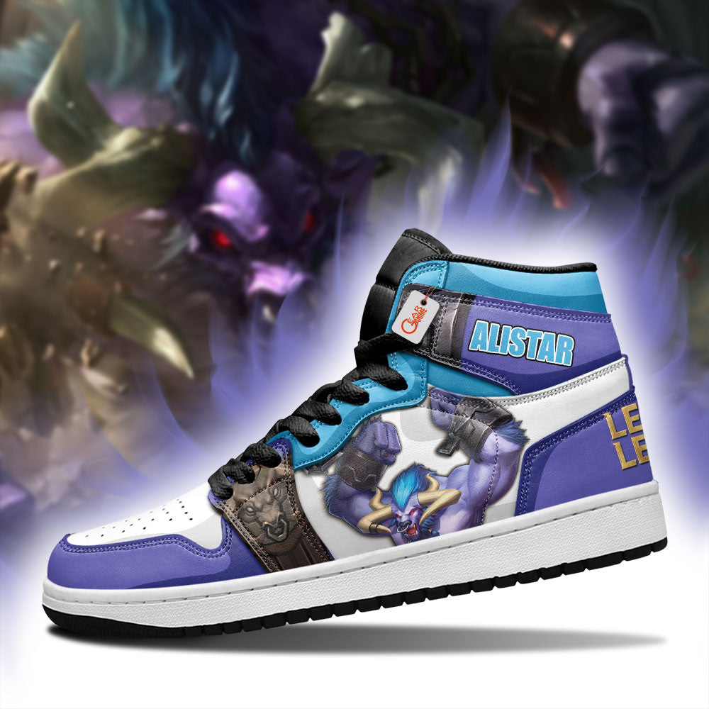 Alistar High-Top Sneakers Custom LOL Custom Name
