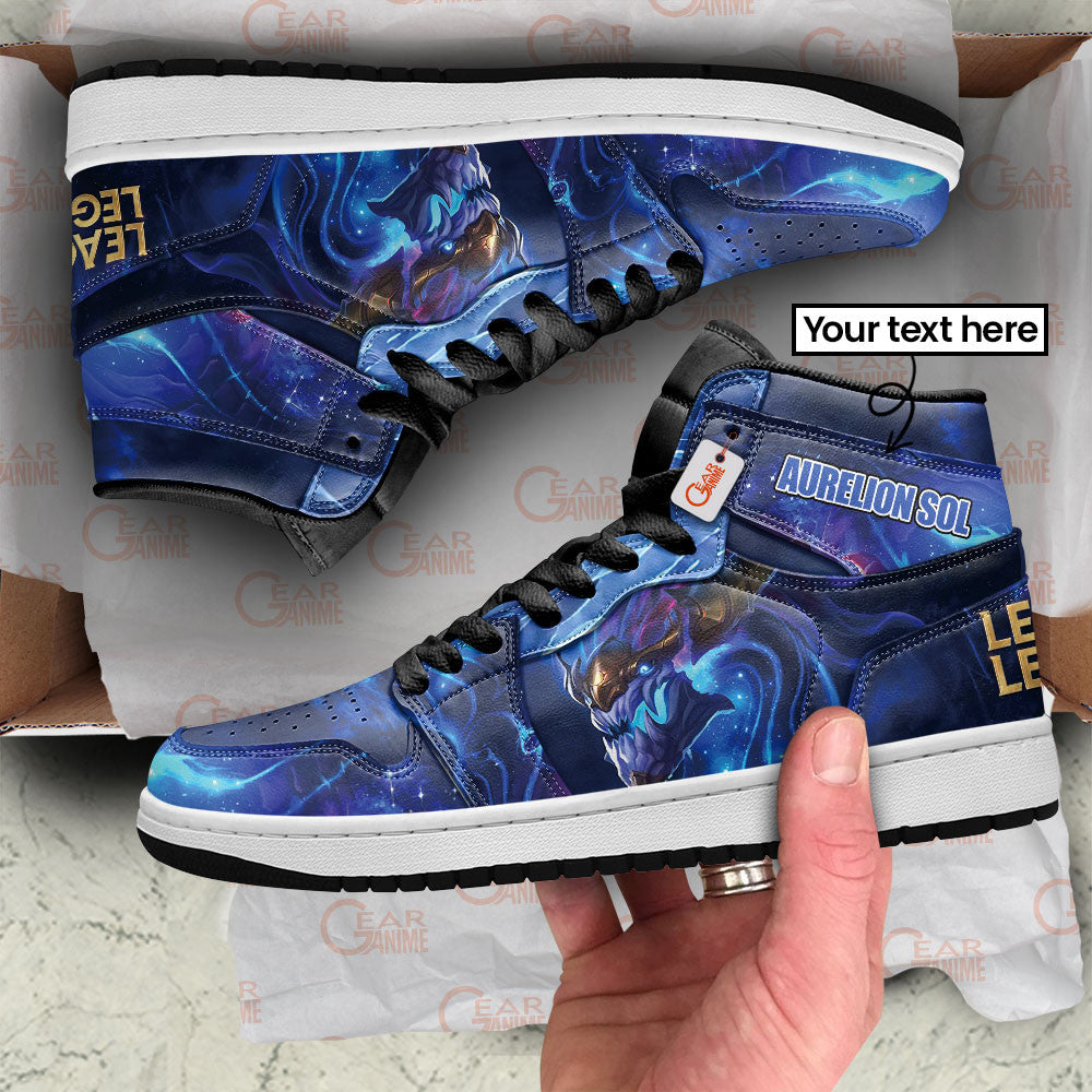 Aurelion Sol High-Top Sneakers Custom LOL Custom Name