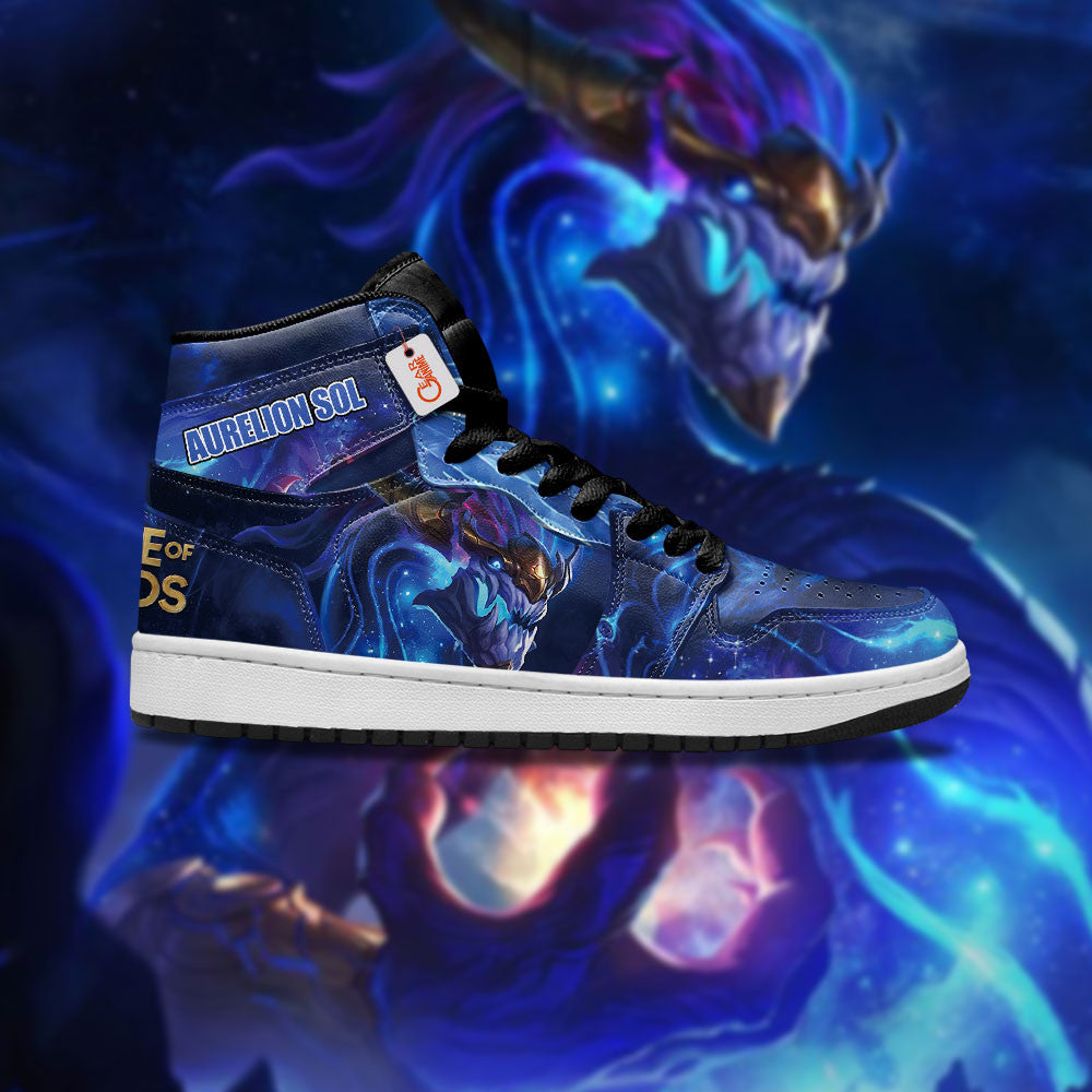 Aurelion Sol High-Top Sneakers Custom LOL Custom Name