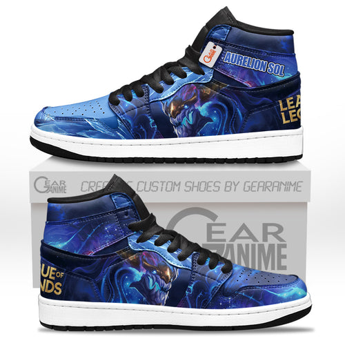 Aurelion Sol High-Top Sneakers Custom LOL Custom Name