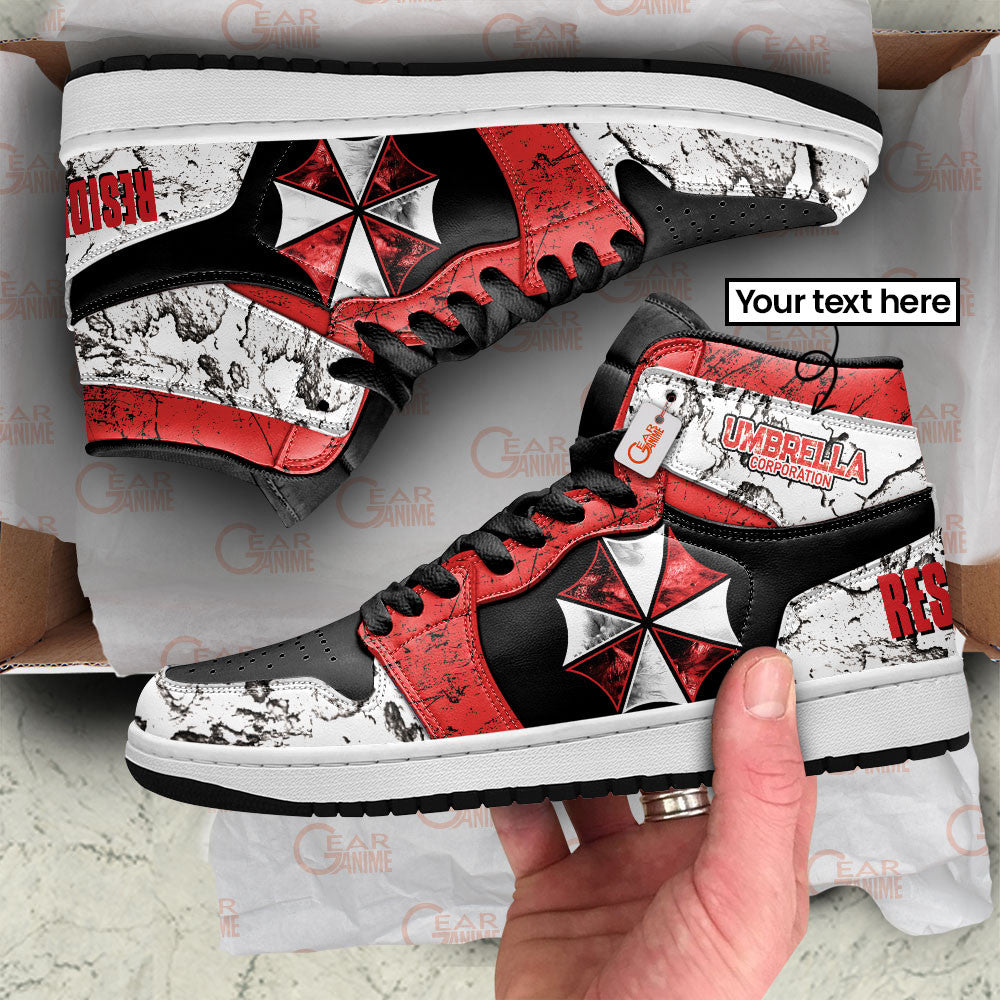 Umbrella Corporation Personalized High-Top Sneakers