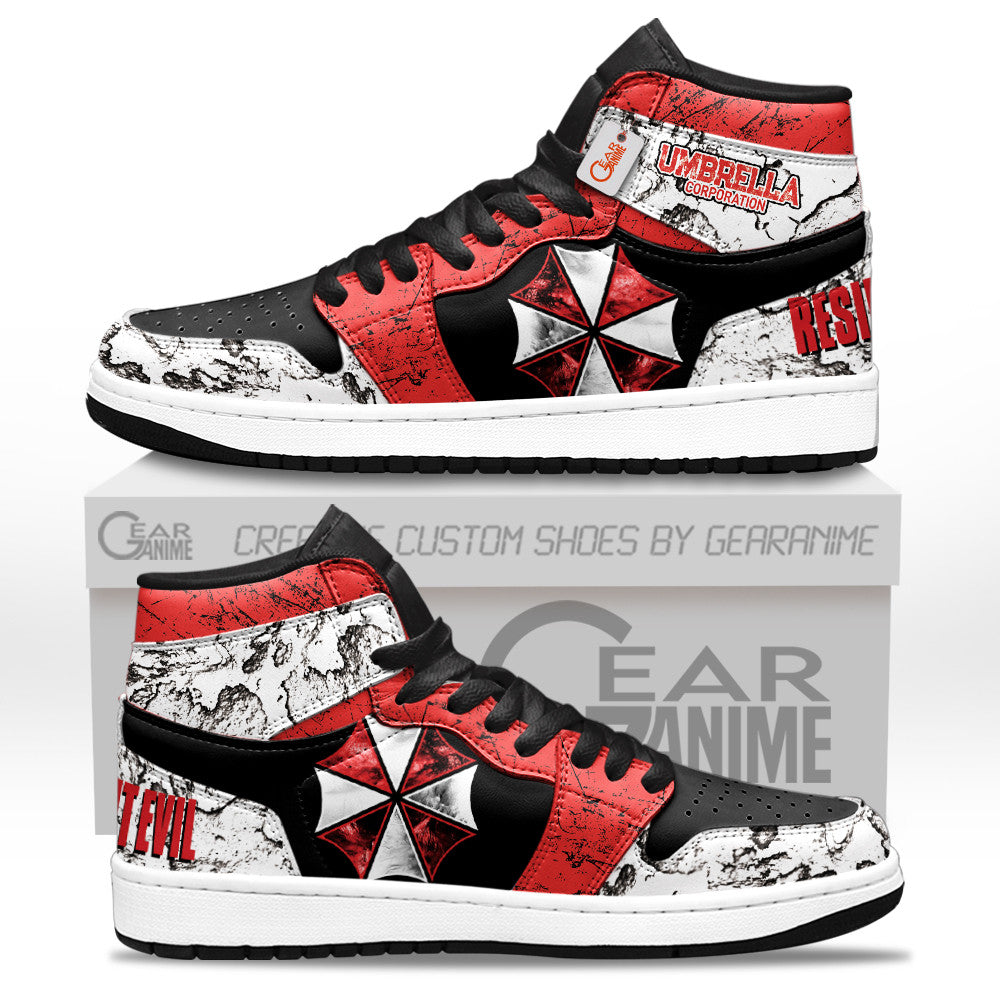 Umbrella Corporation Personalized High-Top Sneakers