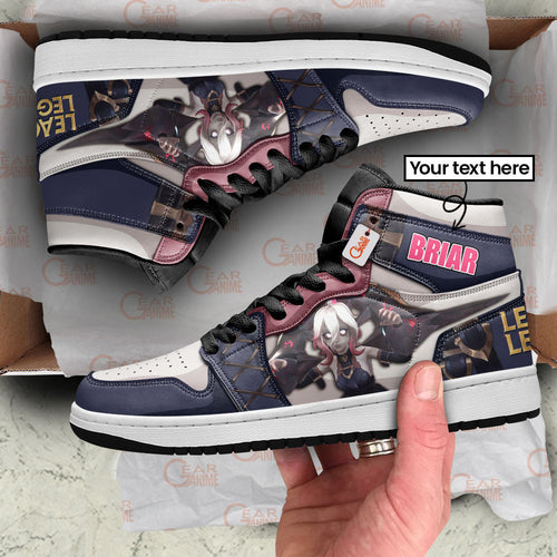 Briar High-Top Sneakers Custom LOL Custom Name