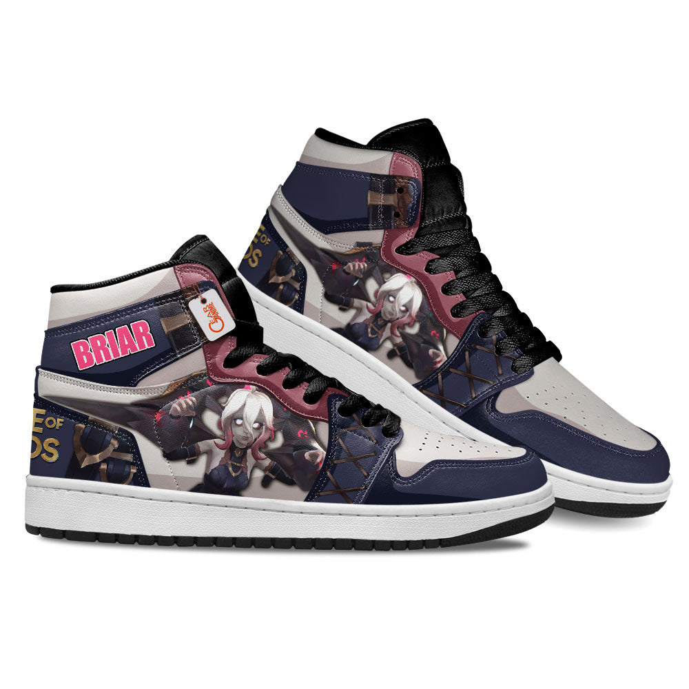Briar High-Top Sneakers Custom LOL Custom Name