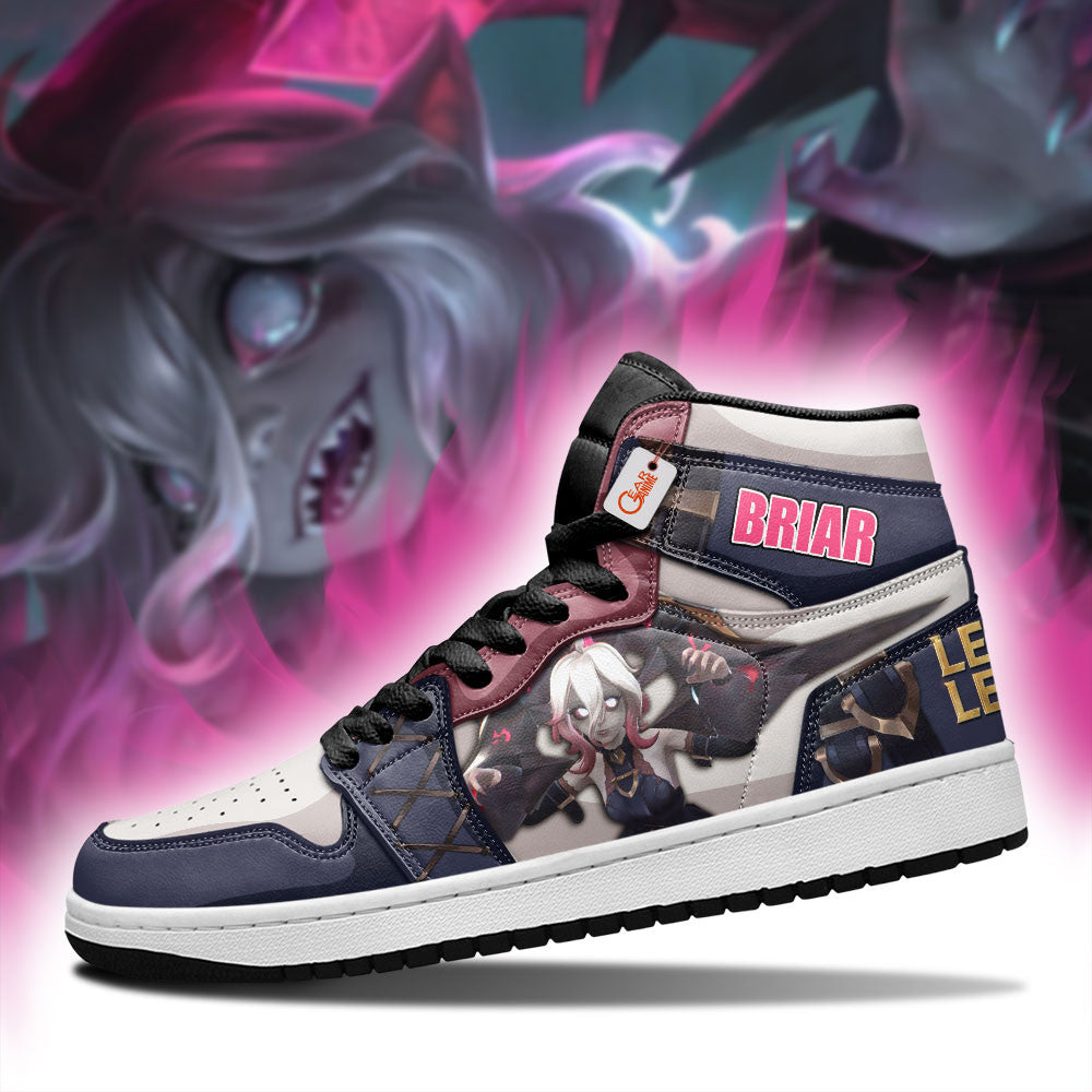 Briar High-Top Sneakers Custom LOL Custom Name