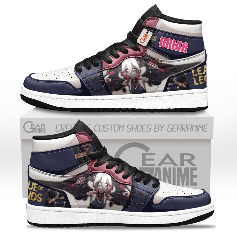 Briar High-Top Sneakers Custom LOL Custom Name