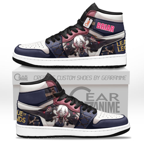 Briar High-Top Sneakers Custom LOL Custom Name