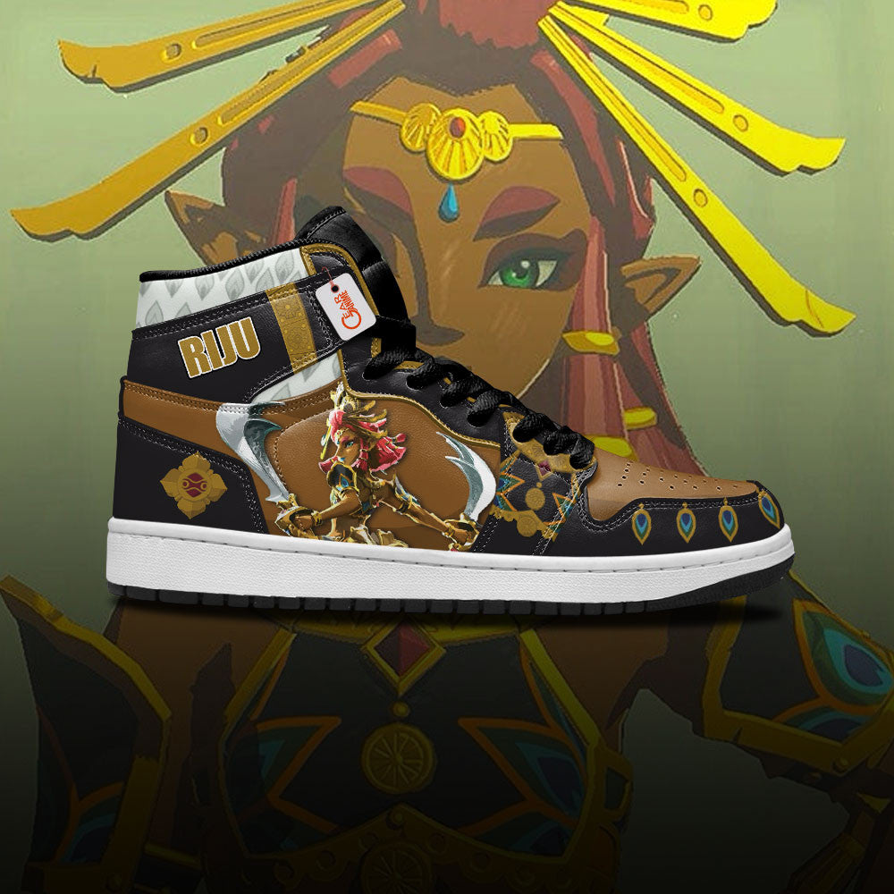 Riju Shoes Zelda Games Custom High-Top Sneakers Custom