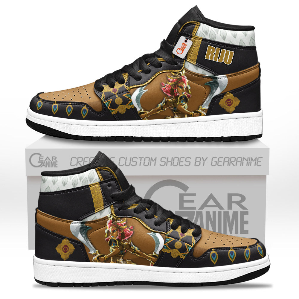 Riju Shoes Zelda Games Custom High-Top Sneakers Custom