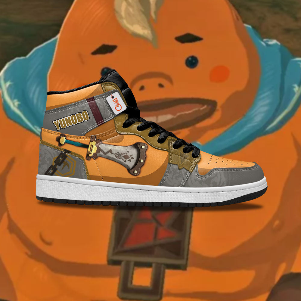 Yunobo Shoes Zelda Games Custom High-Top Sneakers Custom