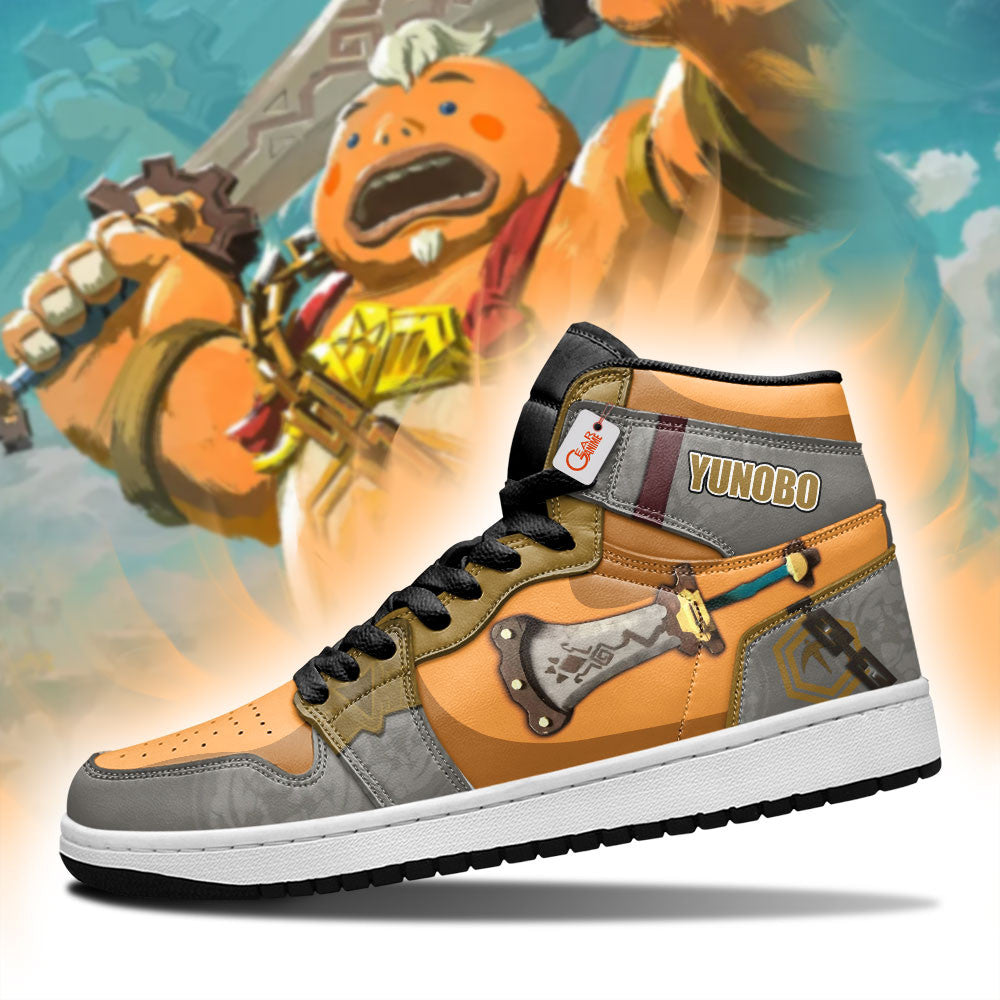 Yunobo Shoes Zelda Games Custom High-Top Sneakers Custom
