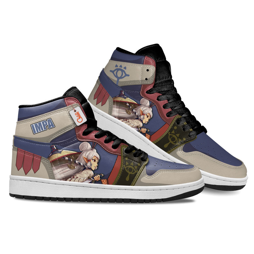 Impa Shoes Zelda Games Custom High-Top Sneakers Custom