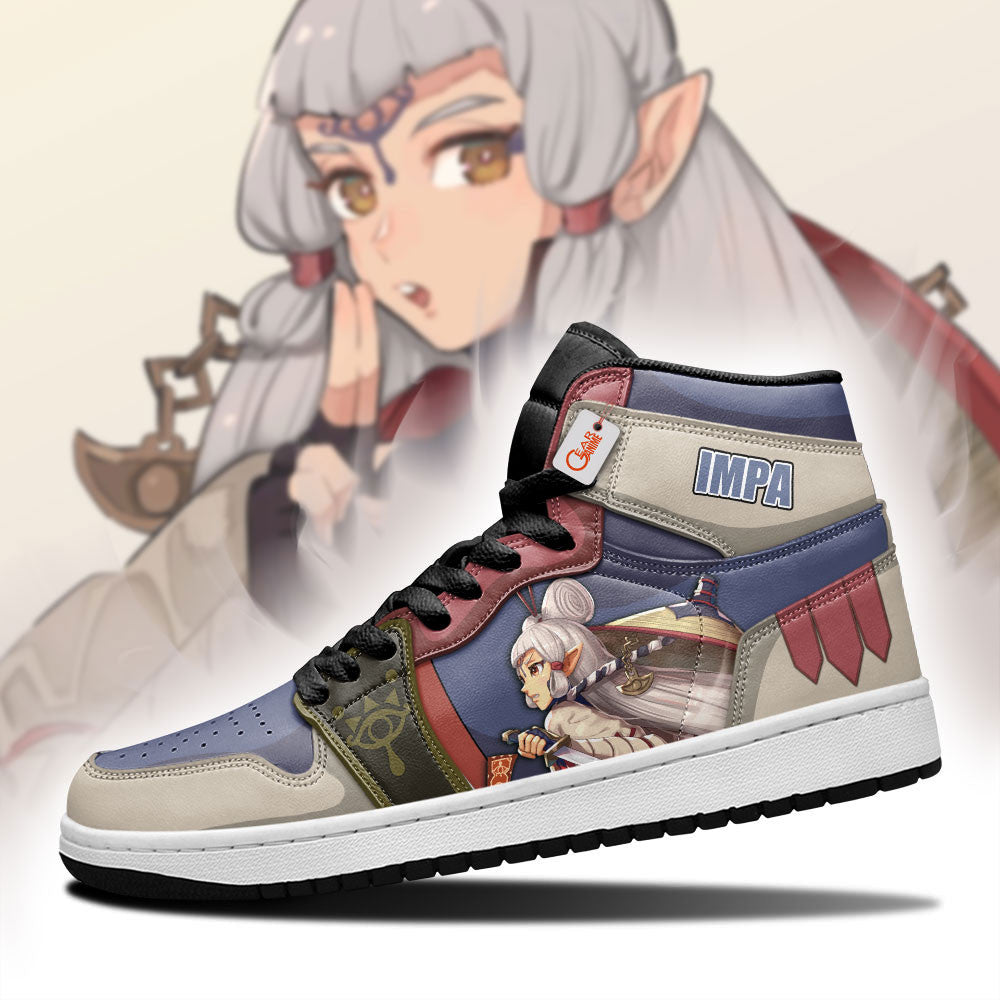 Impa Shoes Zelda Games Custom High-Top Sneakers Custom