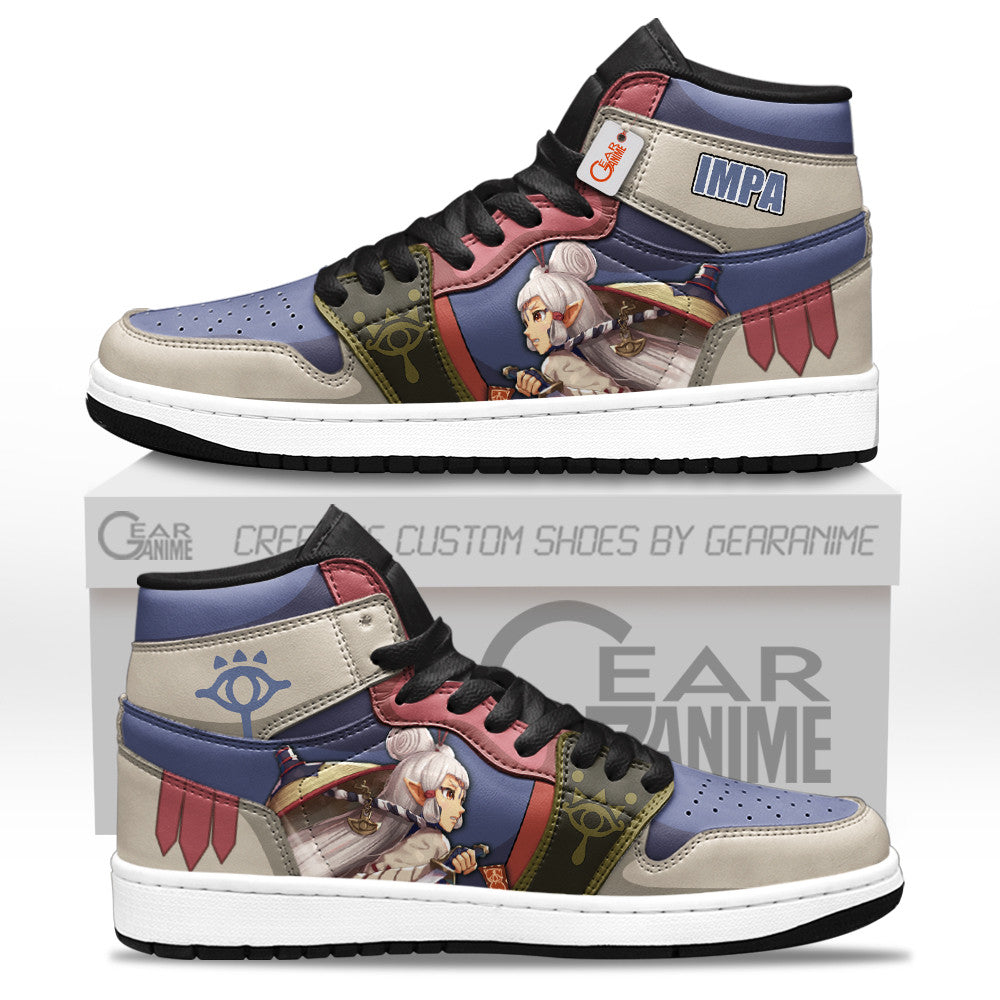 Impa Shoes Zelda Games Custom High-Top Sneakers Custom