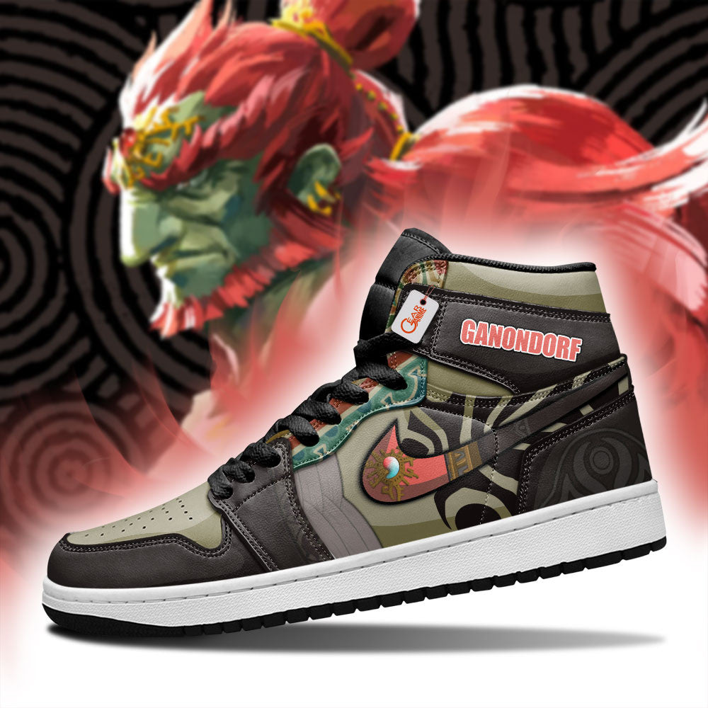 Ganondorf Shoes Zelda Games Custom High-Top Sneakers Custom