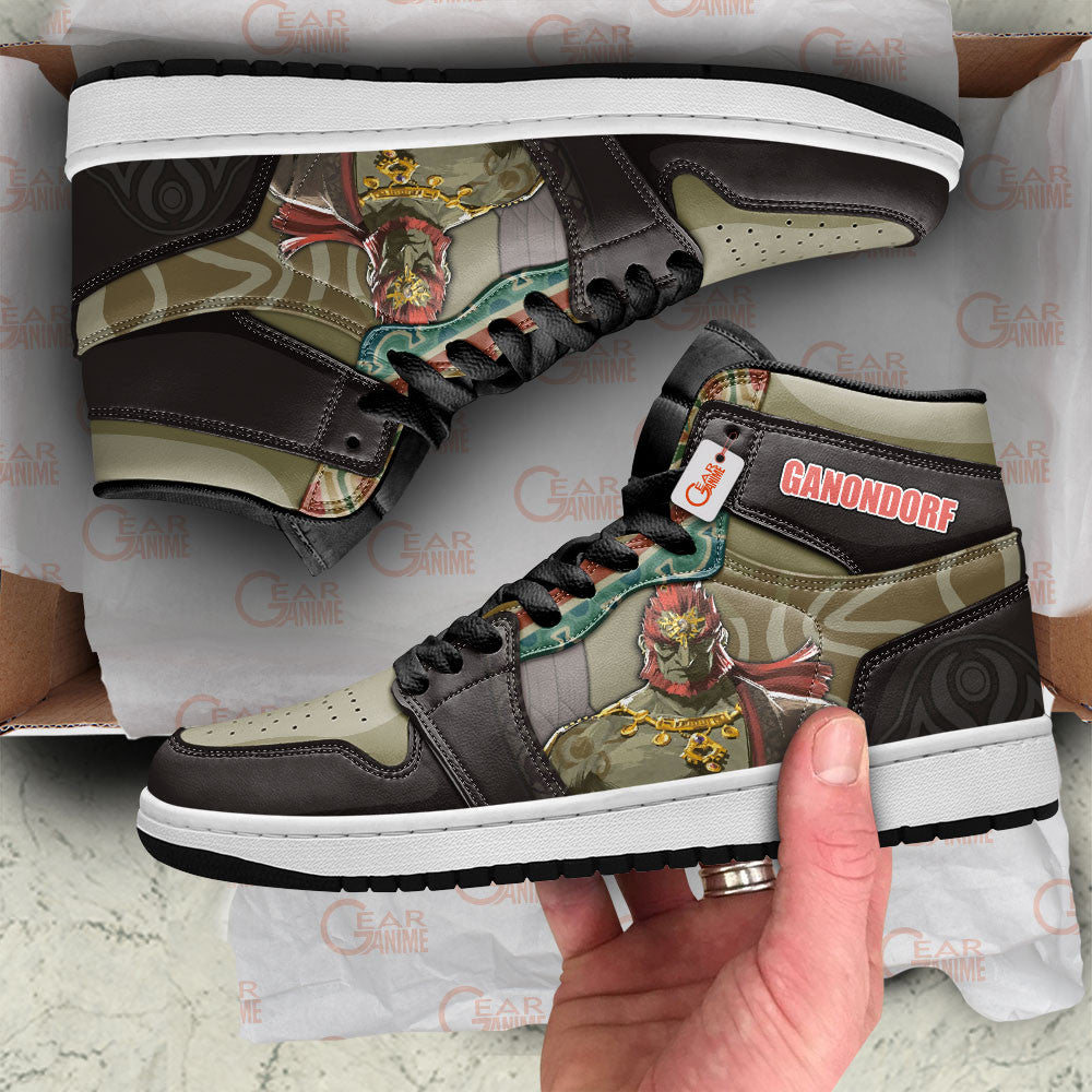 Ganondorf High-Top Sneakers Custom The Legend of Zelda Game