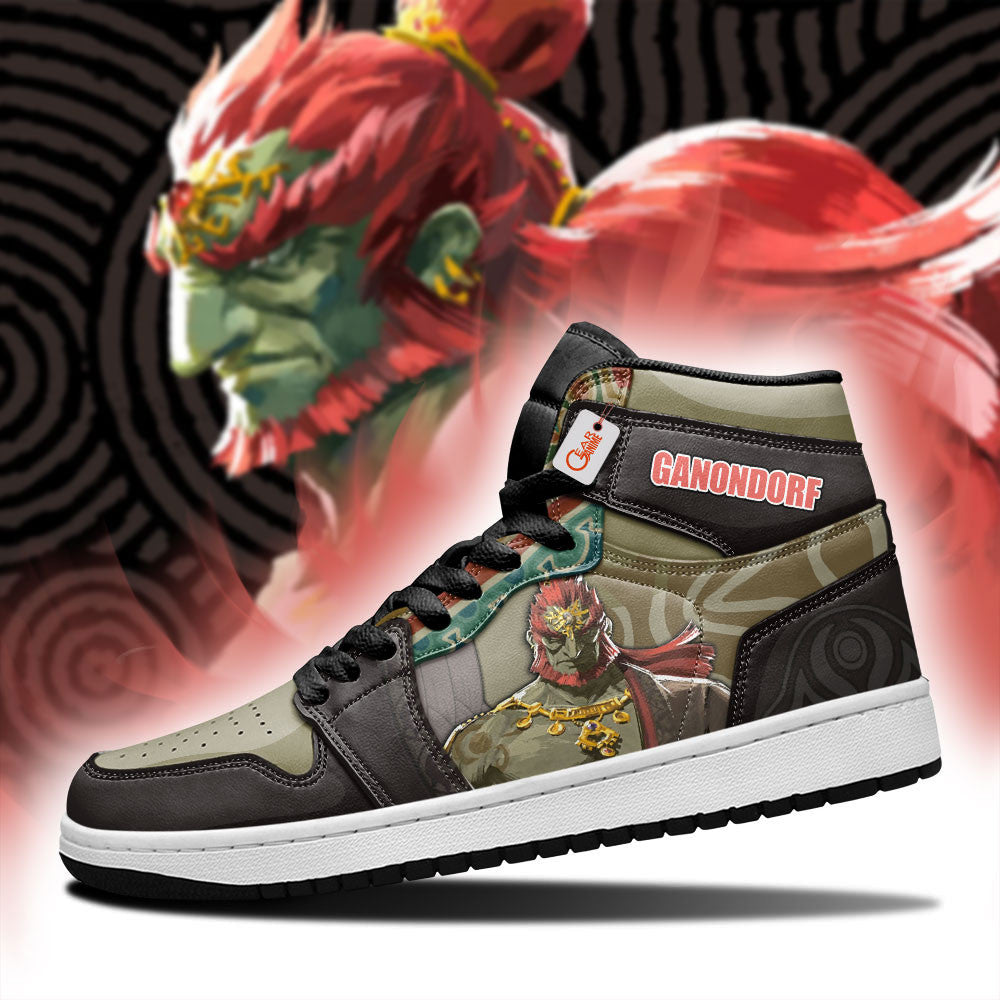 Ganondorf High-Top Sneakers Custom The Legend of Zelda Game