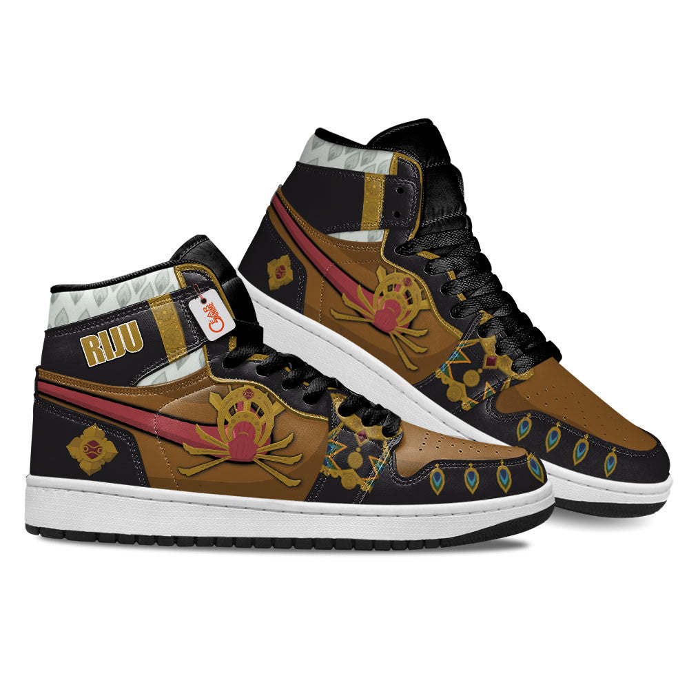 Riju High-Top Sneakers Custom The Legend of Zelda Game