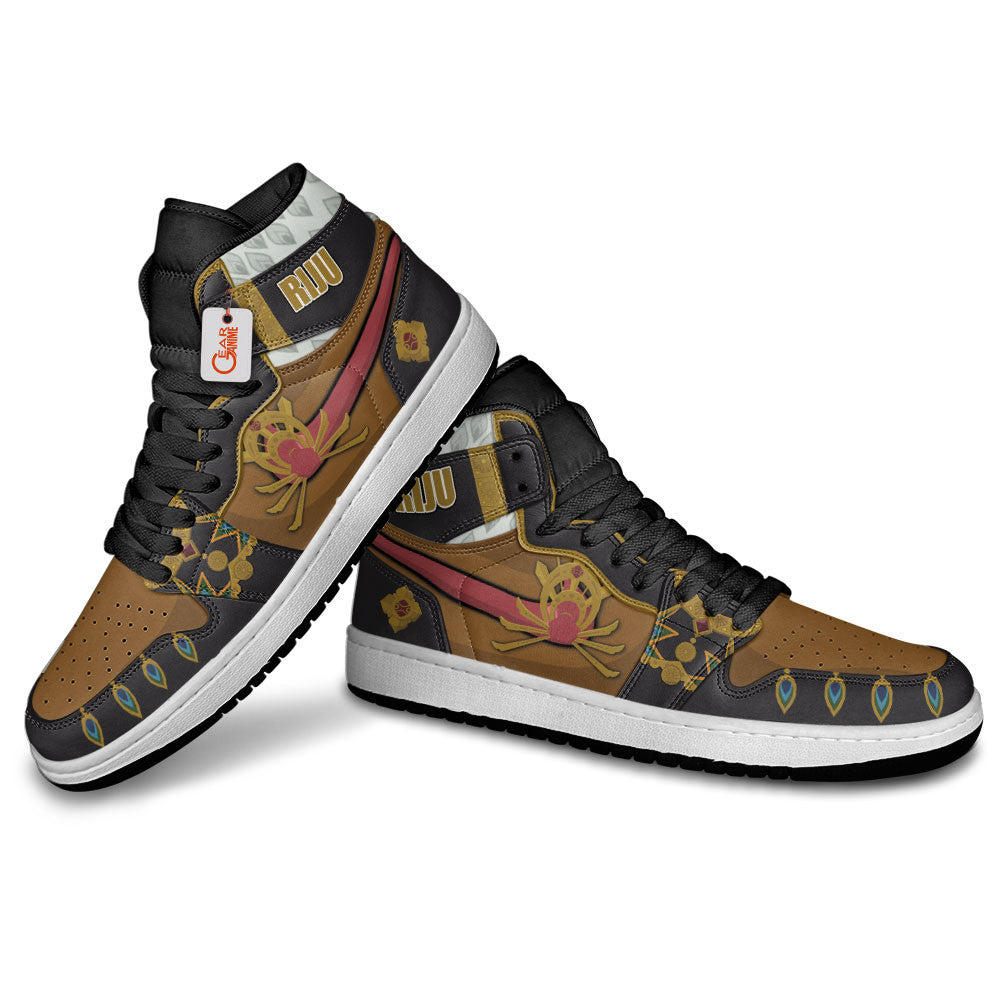 Riju High-Top Sneakers Custom The Legend of Zelda Game