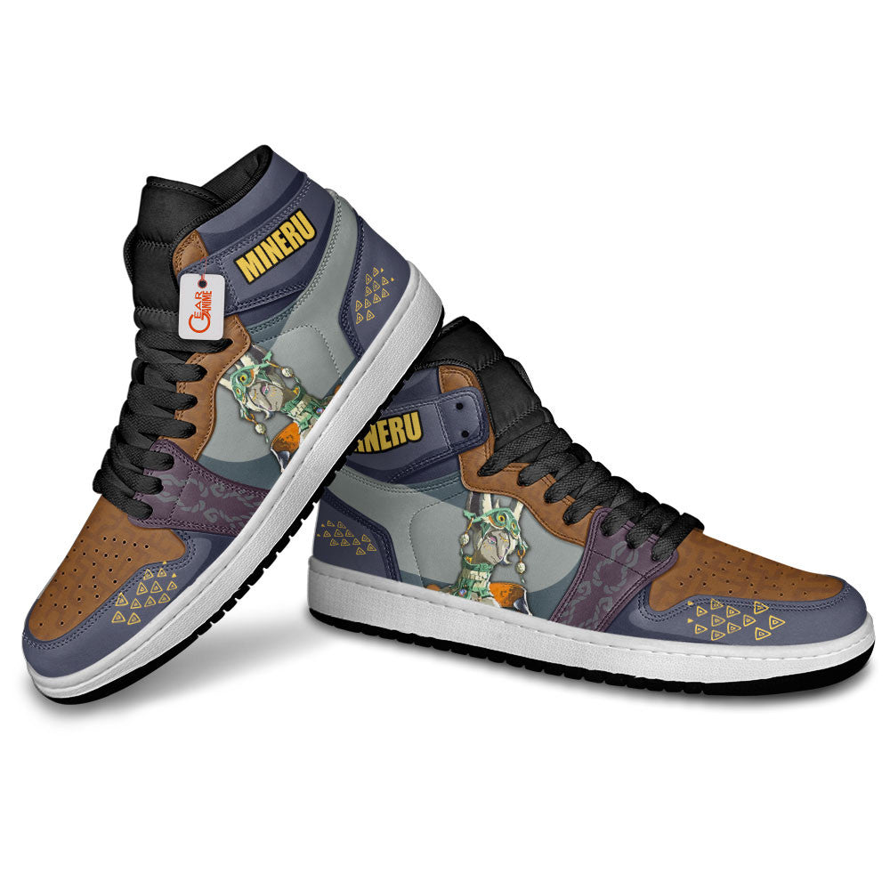 Mineru High-Top Sneakers Custom The Legend of Zelda Game