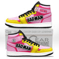 Vegeta Pink Custom High-Top Sneakers - Personalized Name