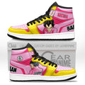 Vegeta Bad Man Custom High-Top Sneakers - Personalized Name