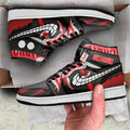 Okarun Spirit Form Custom High-Top Sneakers - Personalized Name