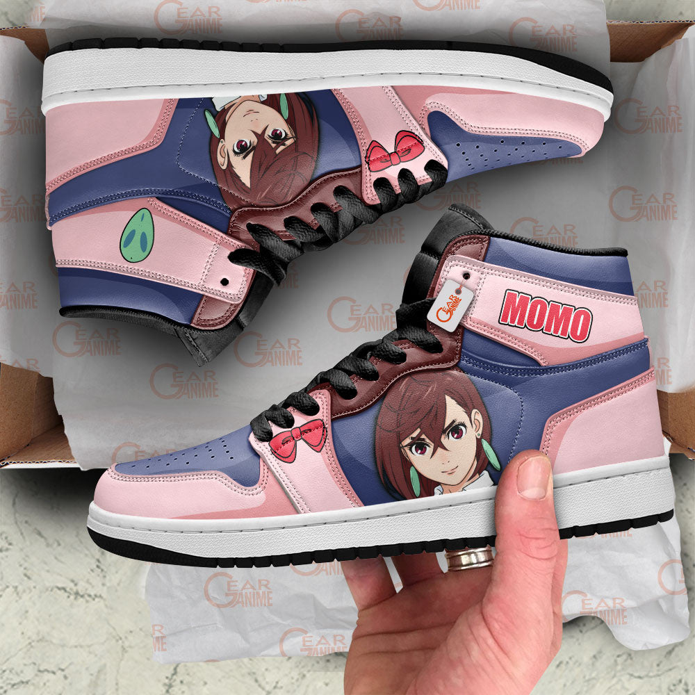 Momo Ayase Custom High-Top Sneakers - Personalized Name