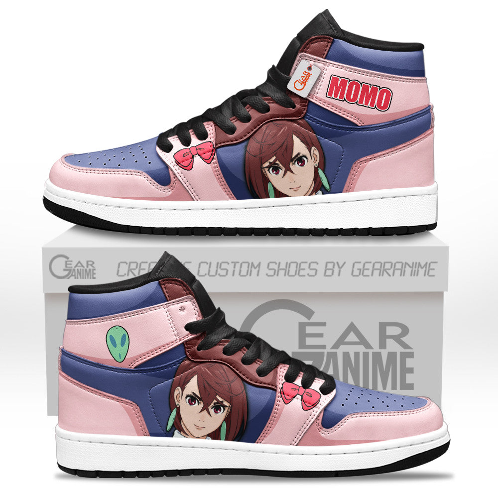 Momo Ayase Custom High-Top Sneakers - Personalized Name